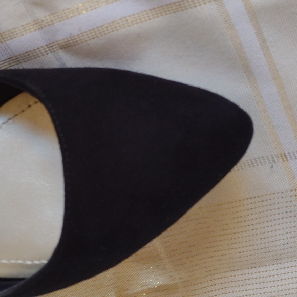 Anne Klein Sport Silver and Black Flats Minimalist Design - Picture 10 of 12